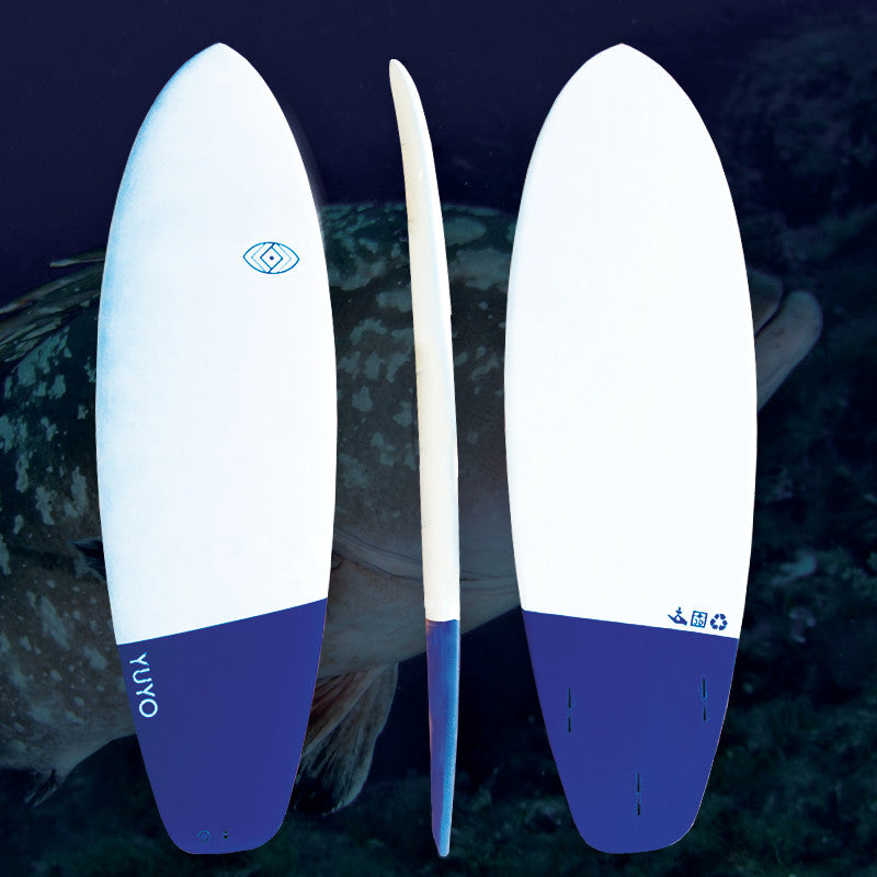 yuyo egg mérou surfboard 3D printed